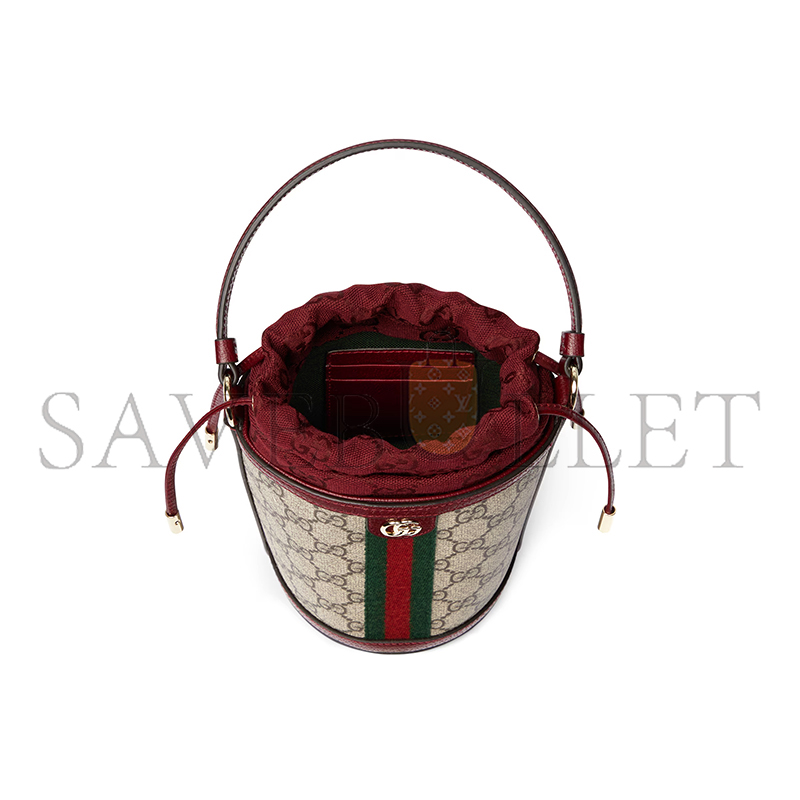 GUCCI OPHIDIA MINI BUCKET BAG ‎838462 (23*11.5*8cm)